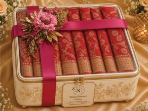 bridal-trousseau-packing Bridal Saari Trousseau Packing