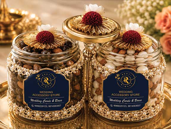 Coated dry fruits jars