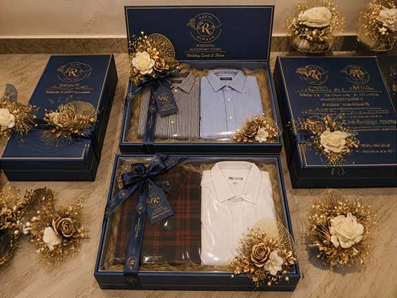 Groom trousseau packing